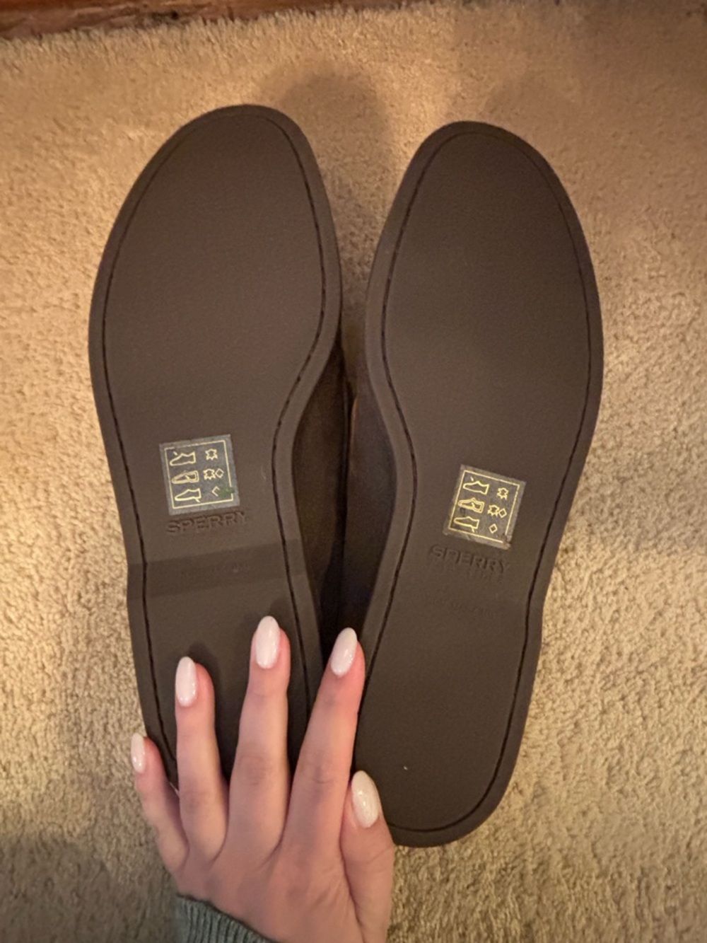 ✨HOST PICK✨- NWOT Sperry Men’s Dark Brown Suede Boat Shoes with Tan Laces - Picture 15 of 16